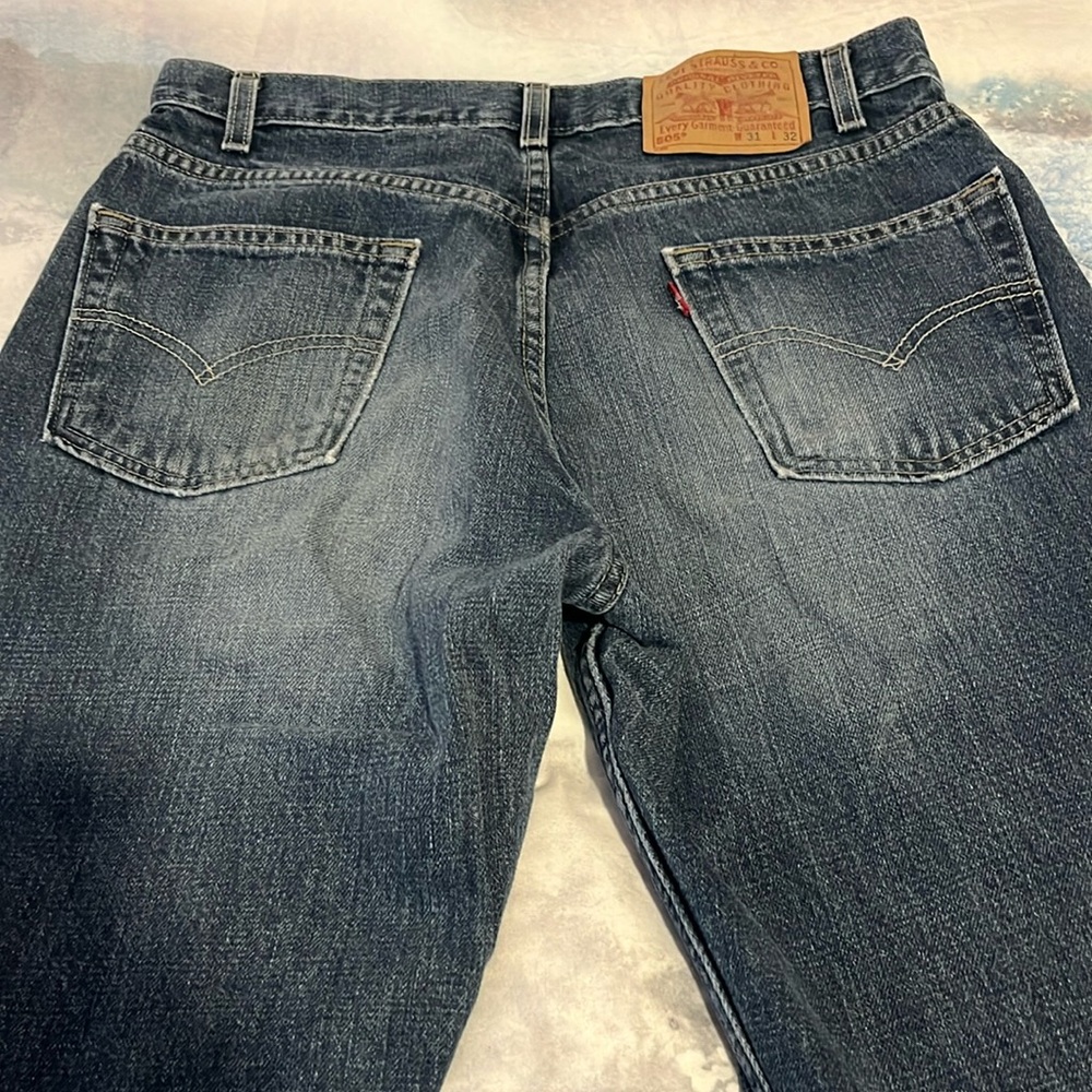 Men’s Leivis 505 Straight leg regular fit. W31 L32